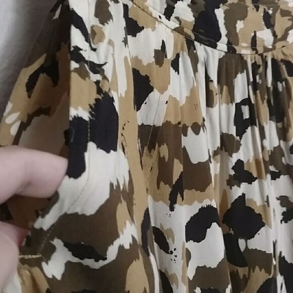 French Connection Camo Skirt w/Pockets - 8‎ - Picture 4 of 8